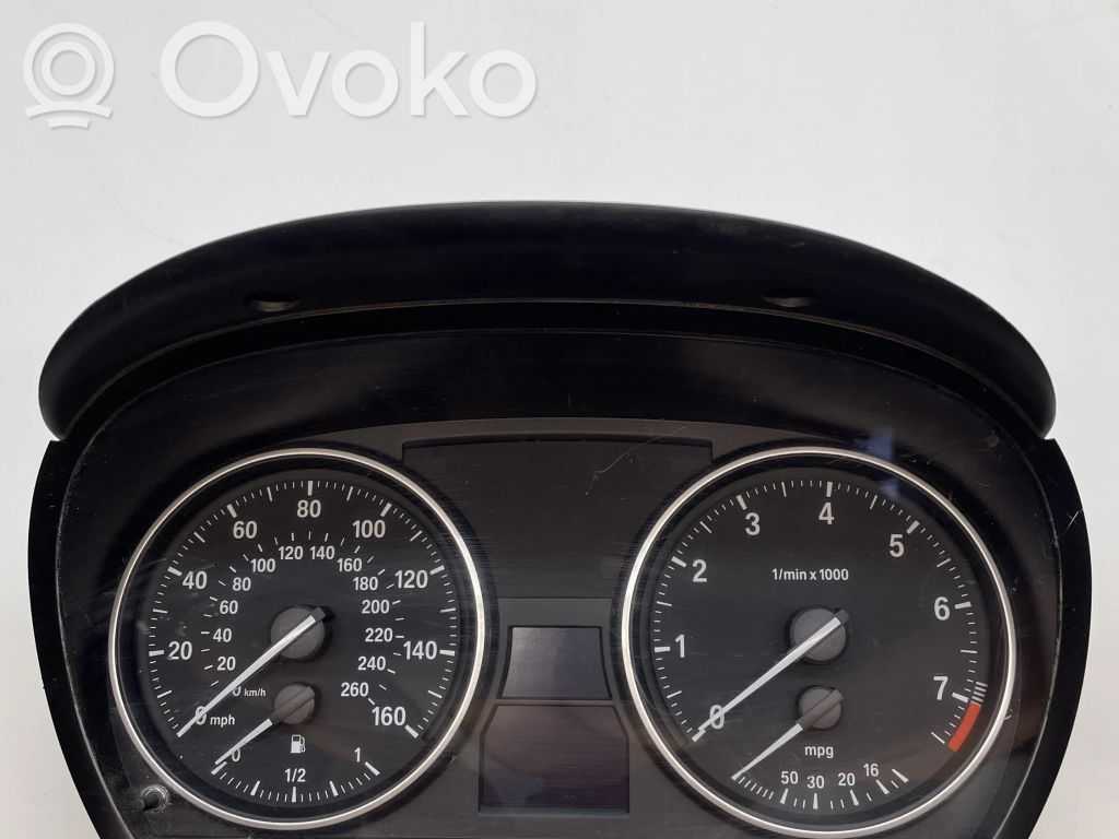 BMW 3 E90 E91 Speedometer (instrument cluster) 