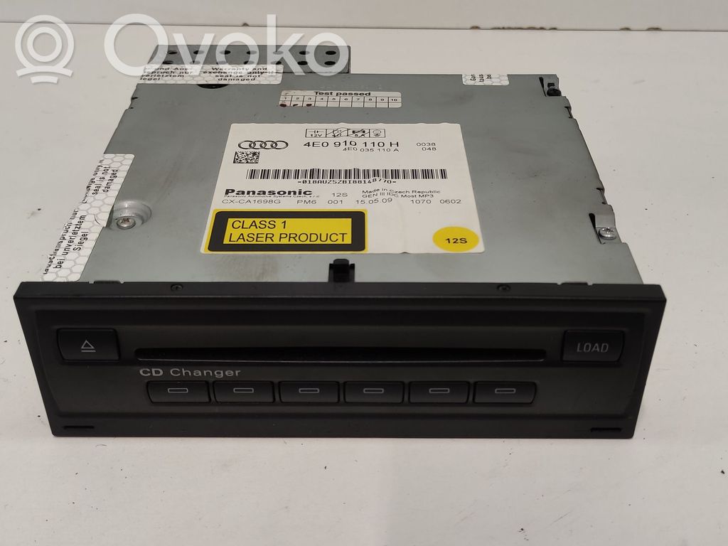 Audi A6 S6 C6 4F CD/DVD keitiklis 