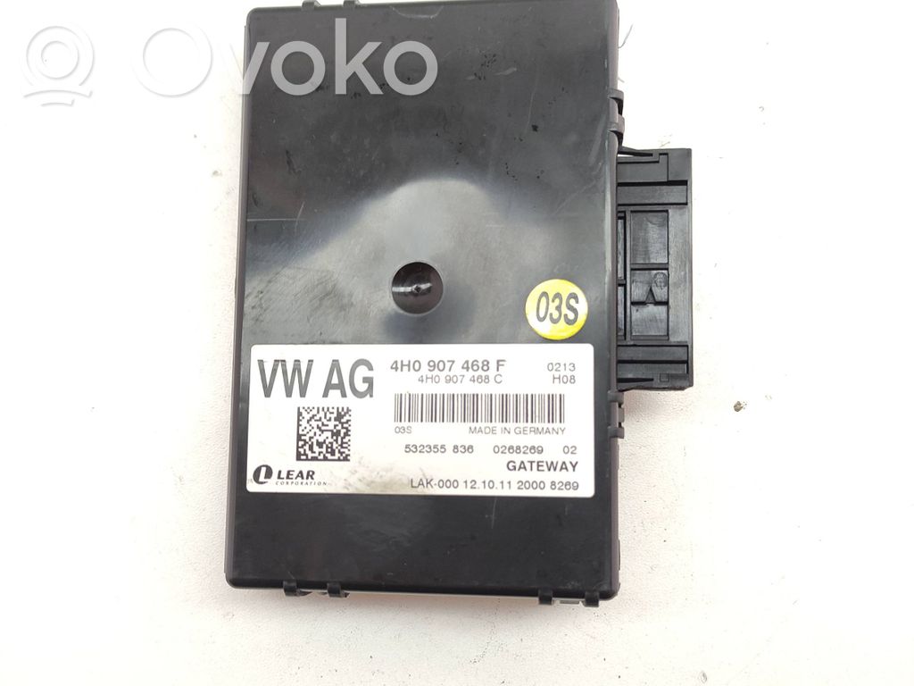 Gateway control module   4H0907468F,4H0907468C