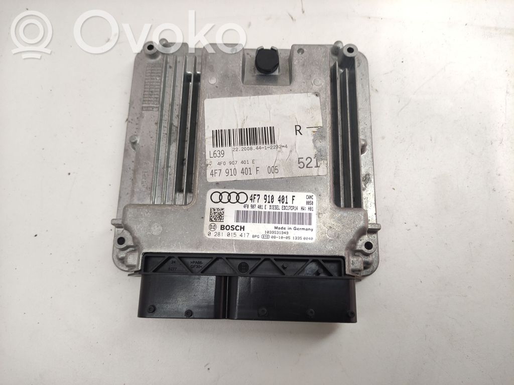 Audi A6 S6 C6 4F Engine control unit/module 