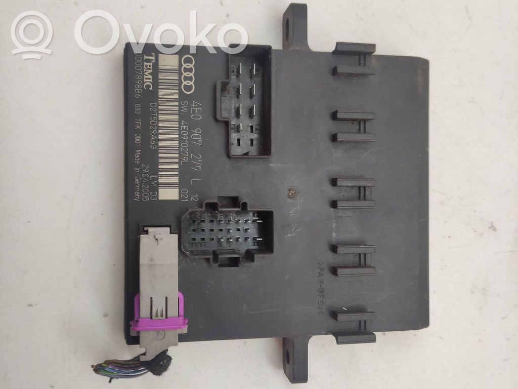 Audi A8 S8 D3 4E Module confort 