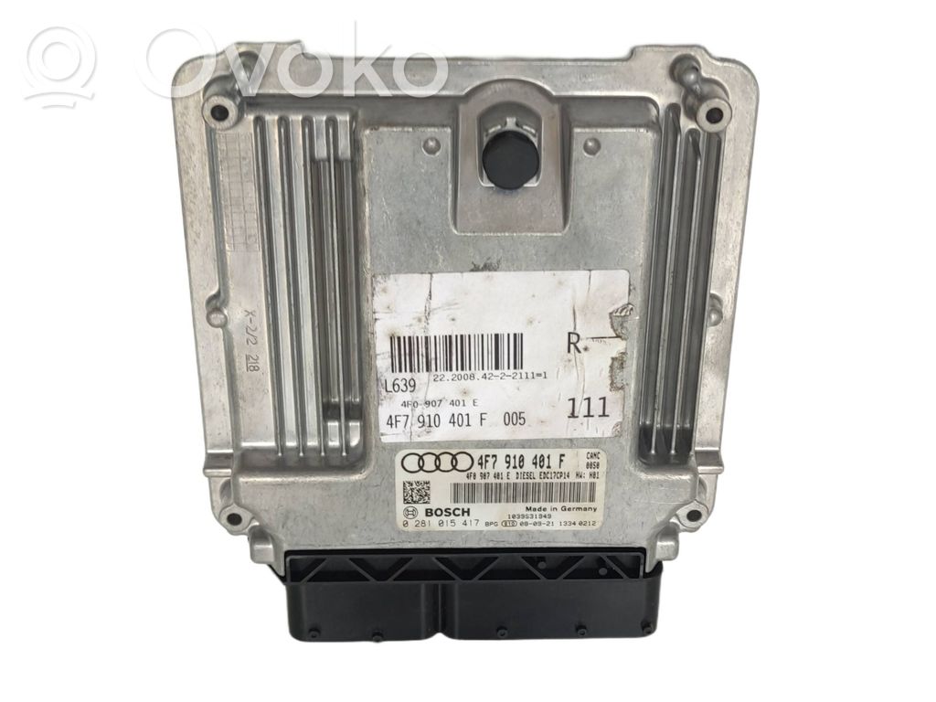 Audi A6 S6 C6 4F Engine control unit/module 