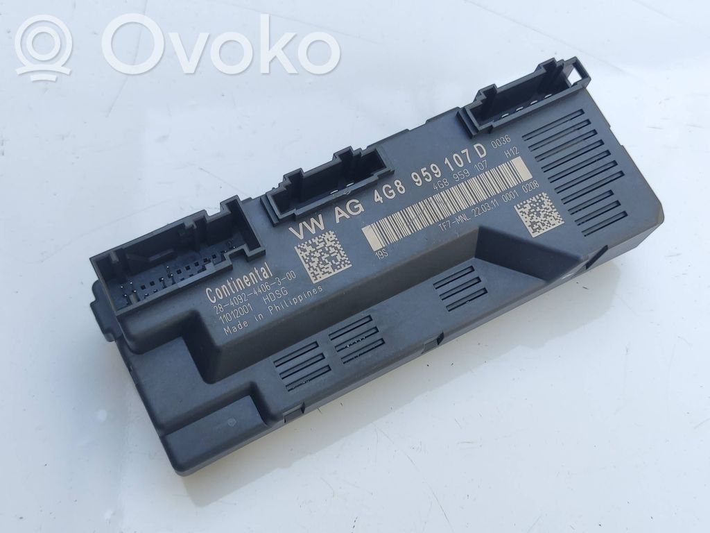 Audi A6 C7 Tailgate/trunk control unit/module 
