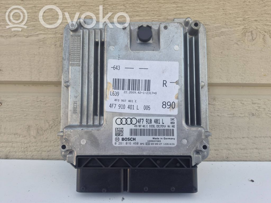 Audi A6 S6 C6 4F Engine control unit/module 