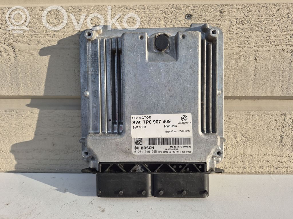 Volkswagen Touareg II Engine control unit/module 