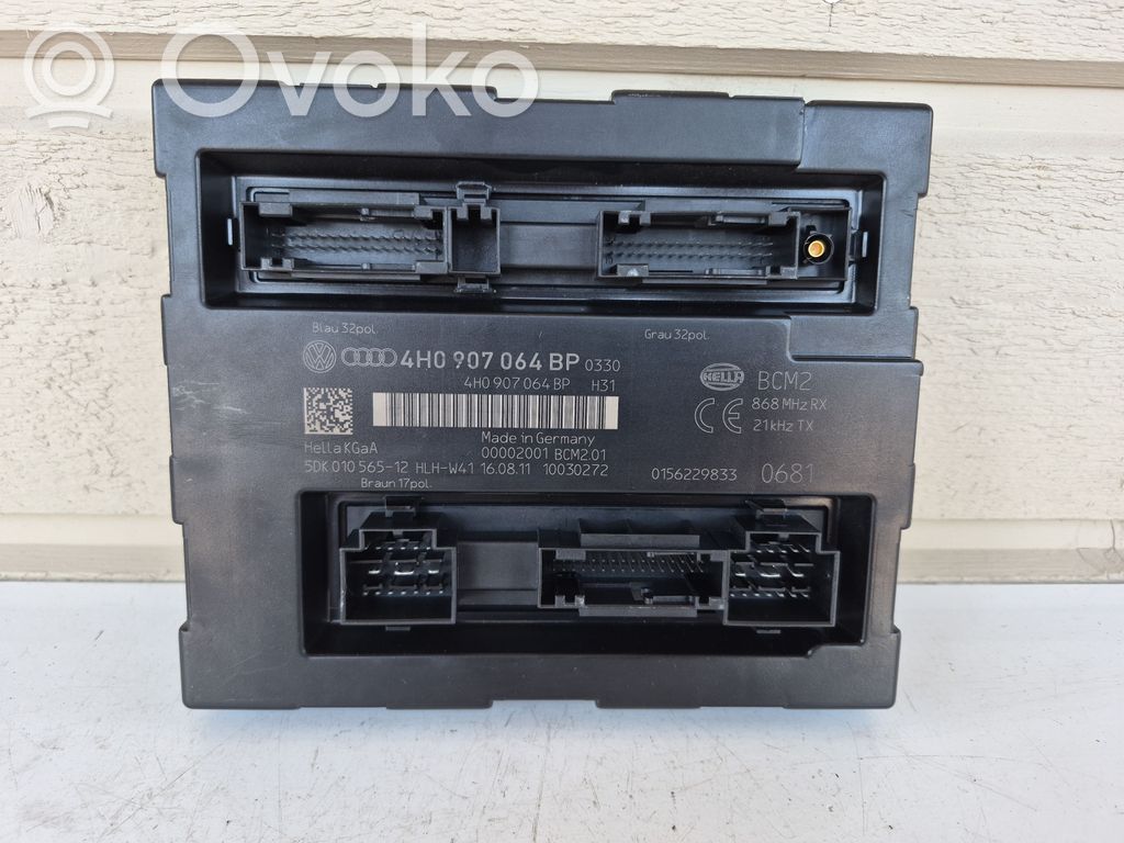 Audi A6 S6 C7 4G Module confort 