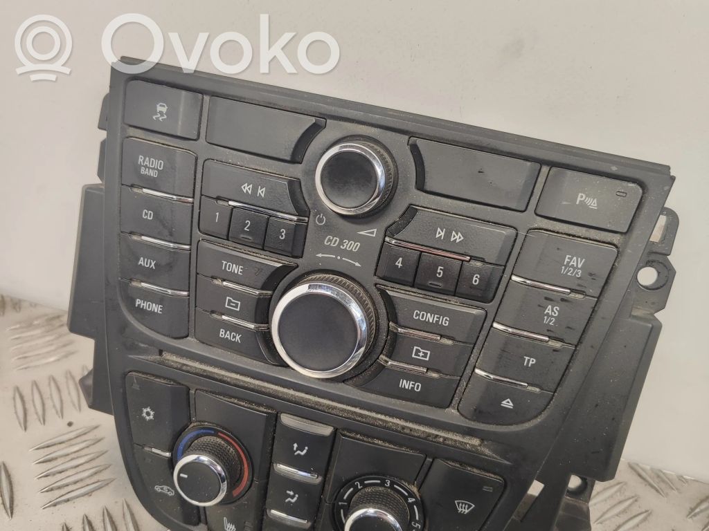 Opel Meriva B Head unit multimedia control 