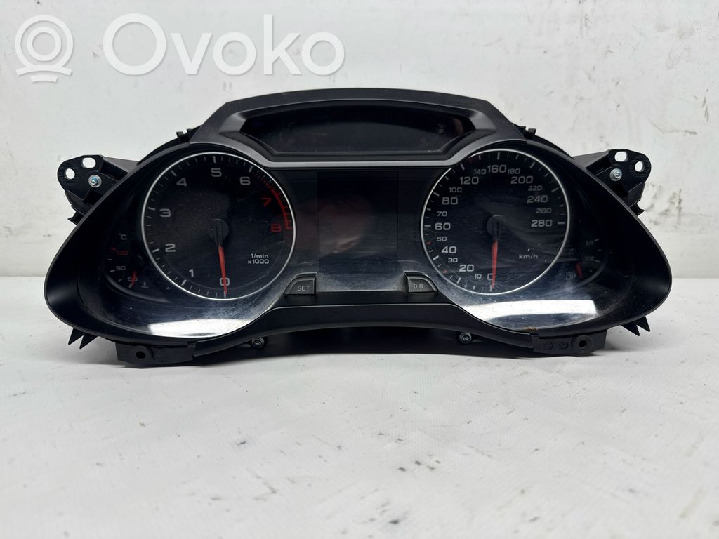 Audi A4 S4 B8 8K Velocímetro (tablero de instrumentos) 