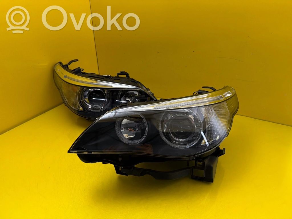 BMW 5 E60 E61 Headlight/headlamp 