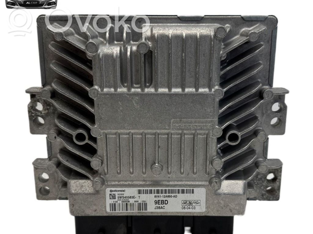 Engine control unit/module   8V4112A650AD,J38AC,5WS40583ET
