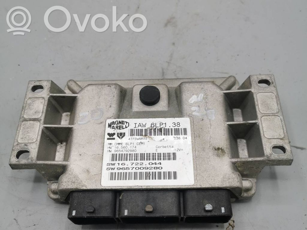 Peugeot 307 Engine control unit/module 