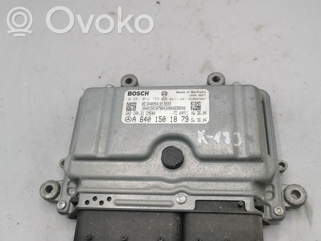 Mercedes-Benz B W245 Engine control unit/module 