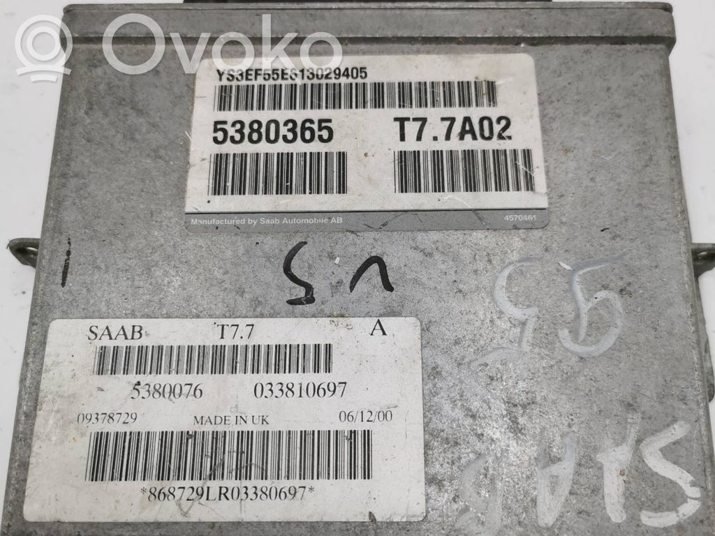 Saab 9-5 Other control units/modules 