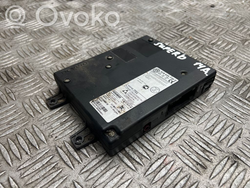 Skoda Superb B6 (3T) Bluetooth control unit module 