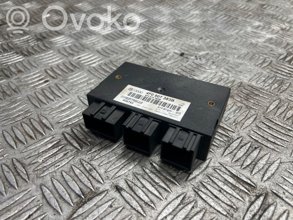 Audi A6 S6 C6 4F Tow bar trailer control unit/module 