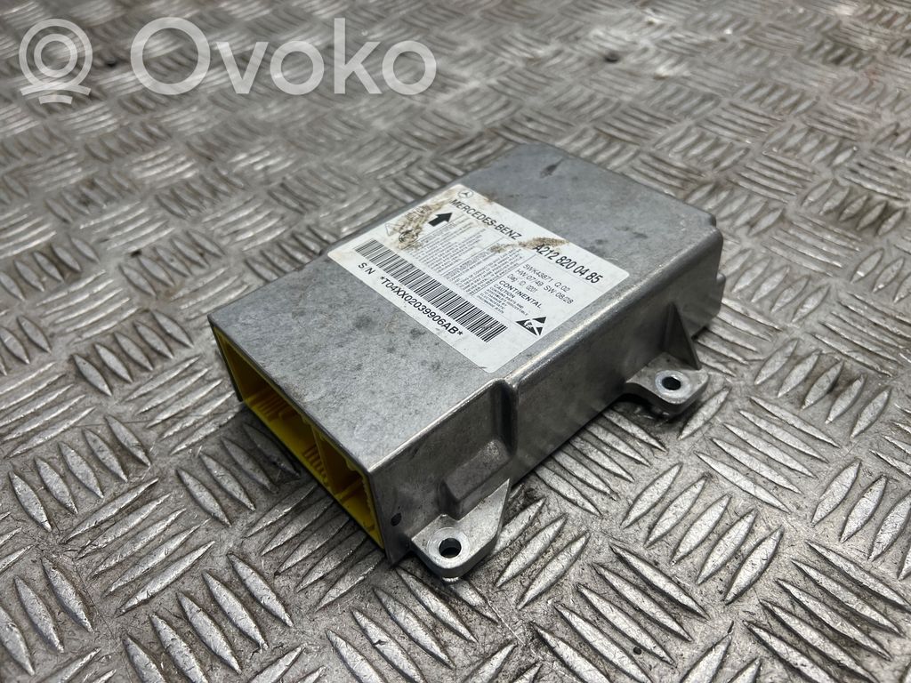 Mercedes-Benz E W212 Airbag control unit/module 
