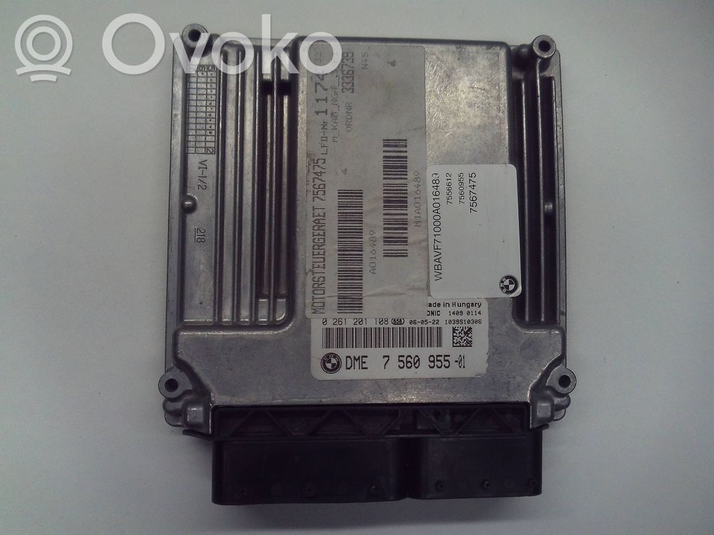 BMW 3 E90 E91 Engine control unit/module 