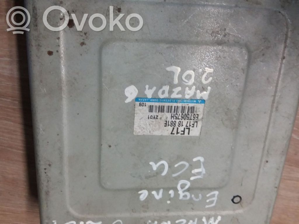 Engine control unit/module ECU   LF1718881E,E6T50675H