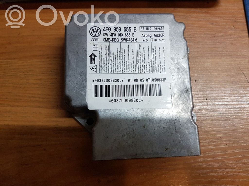 Airbag control unit/module   4F0959665B,4F0910655E