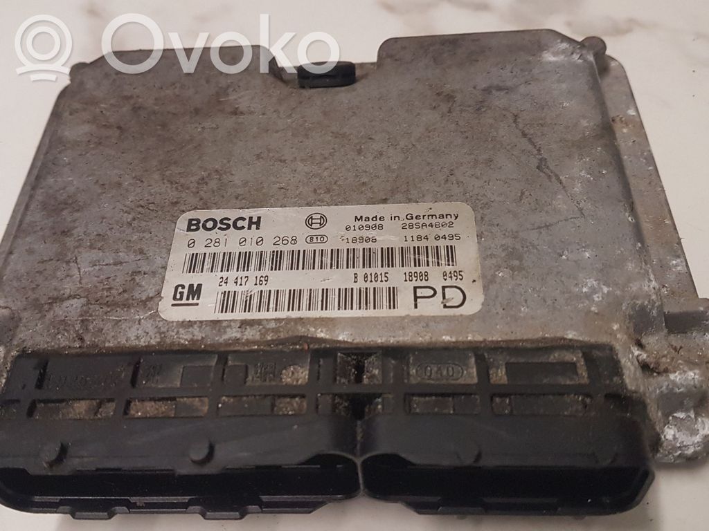 Opel Zafira B Engine control unit/module 