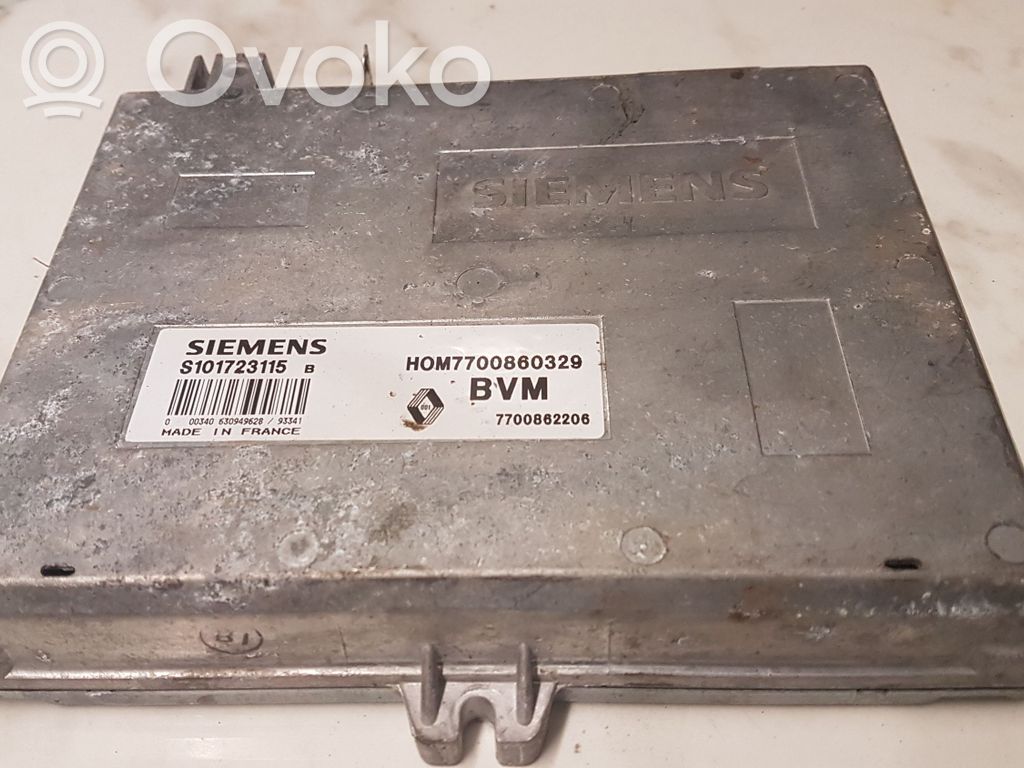 Engine control unit/module   S101723115,HOM7700860329
