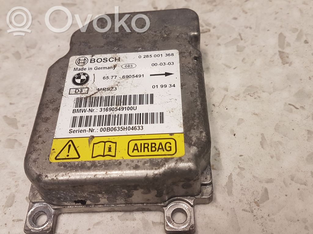 Airbag control unit/module   65776905491,31690549100U