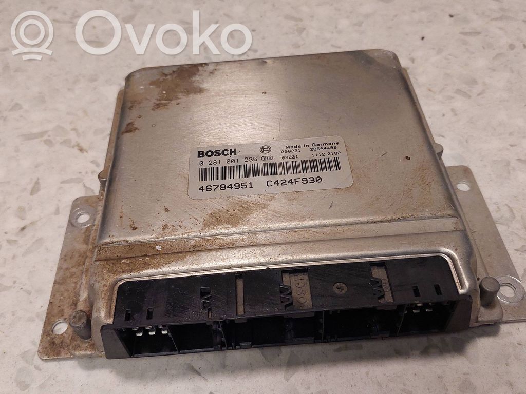Alfa Romeo 145 - 146 Engine control unit/module 