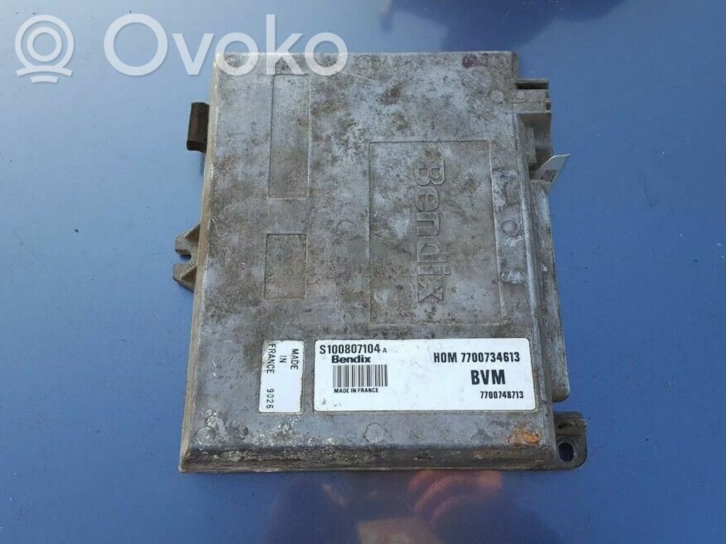 Engine control unit/module   7700734613