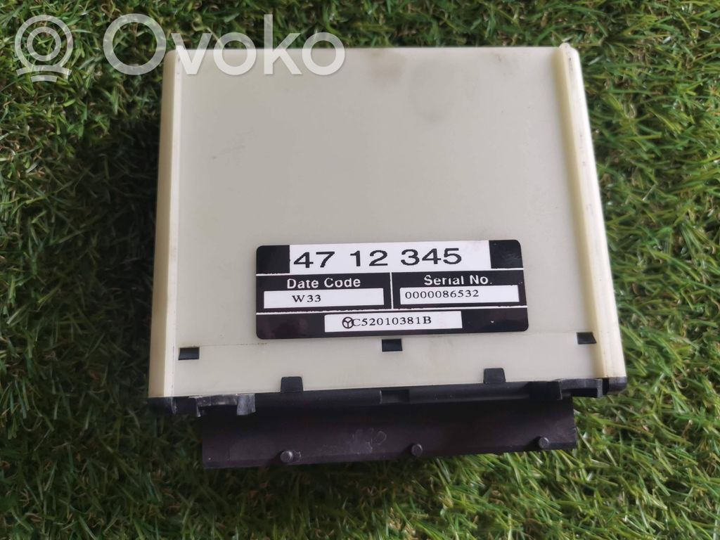 Other control units/modules   C52010381B,4712345,0000086532