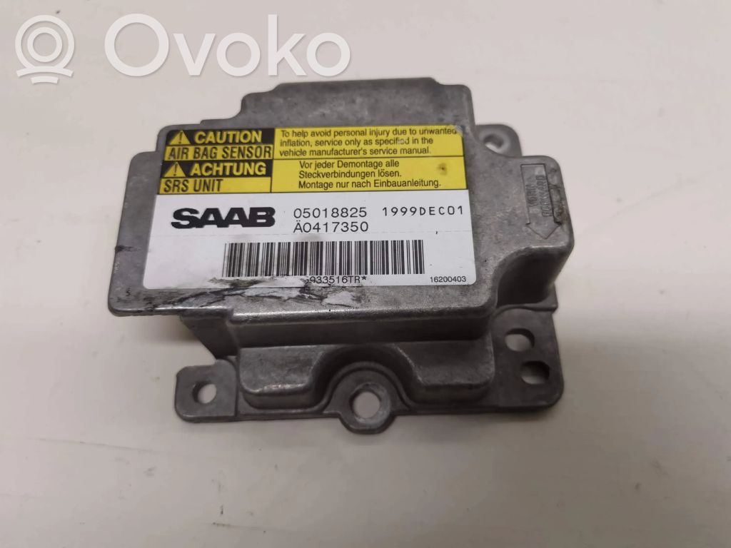 Airbag control unit/module   05018825,1999DEC01,A0417350