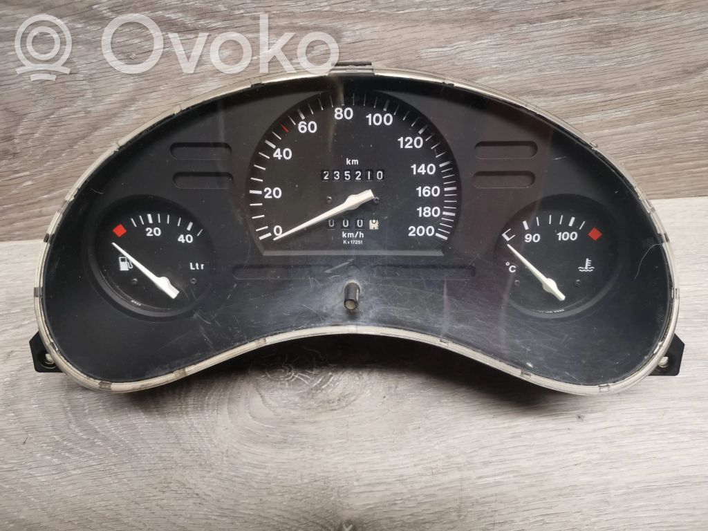 Opel Corsa B Speedometer (instrument cluster) 