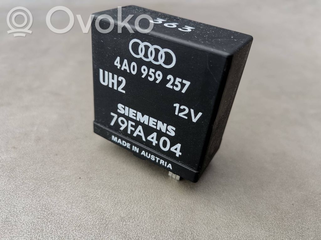 Audi 80 90 S2 B4 Relé de la ventanilla eléctrica 