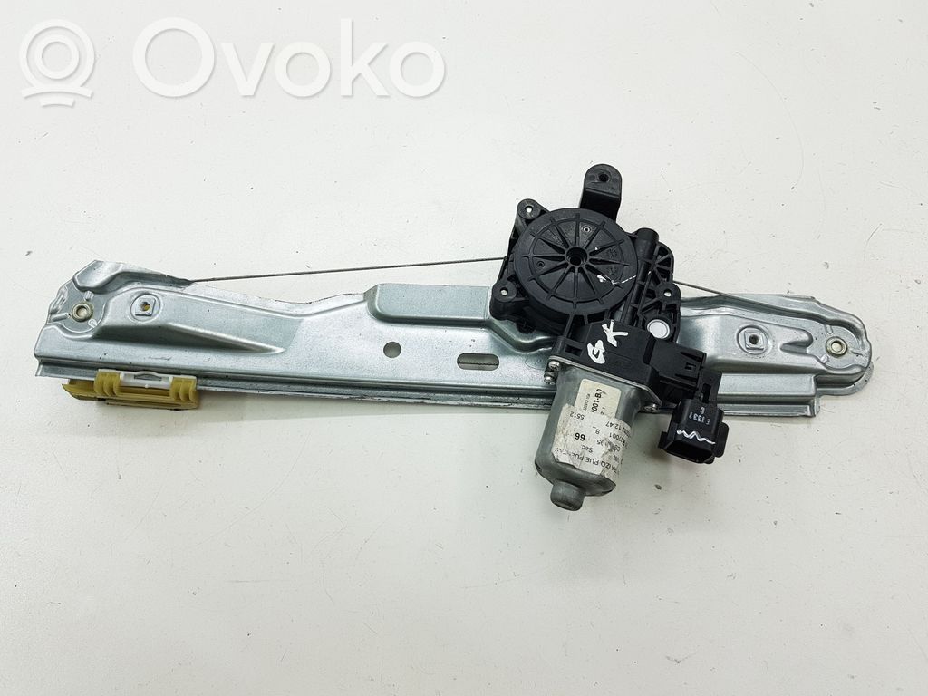Regulador de puerta trasera con motor   AM51R27001B