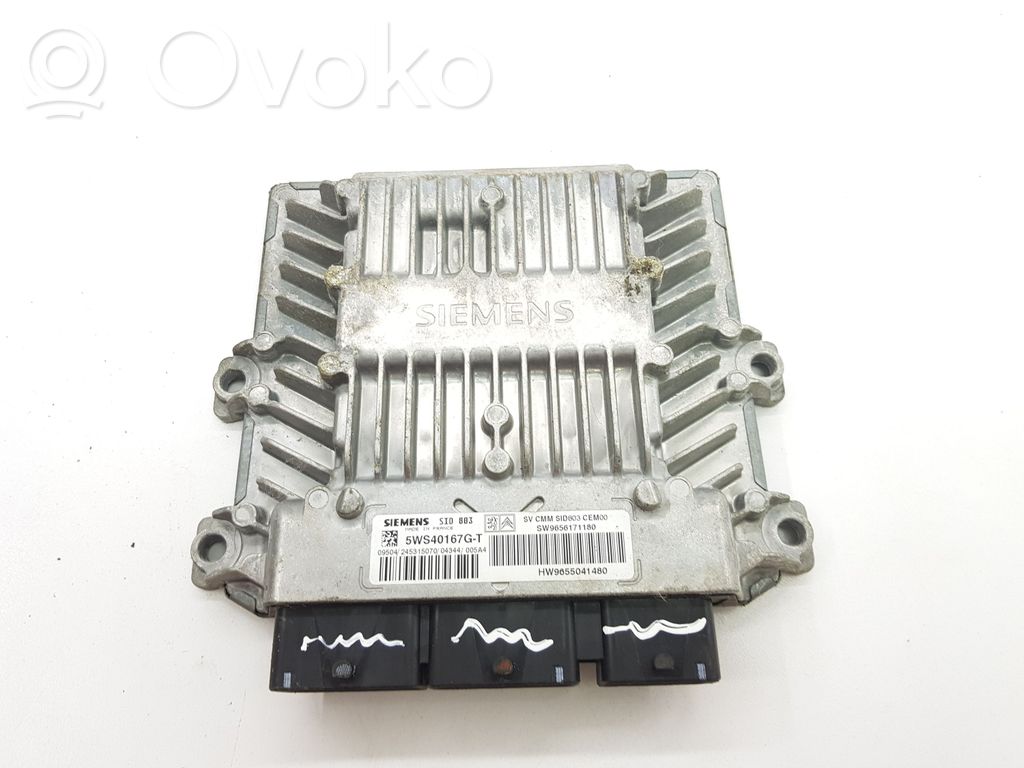Peugeot 407 Engine control unit/module 