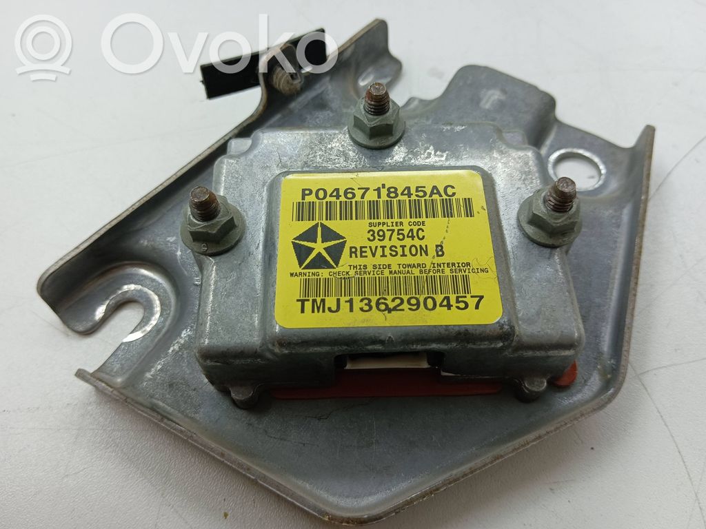 Chrysler PT Cruiser Sensor impacto/accidente para activar Airbag 