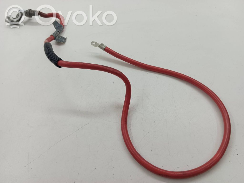 BMW 5 E60 E61 Pliusinis laidas (akumuliatoriaus) 