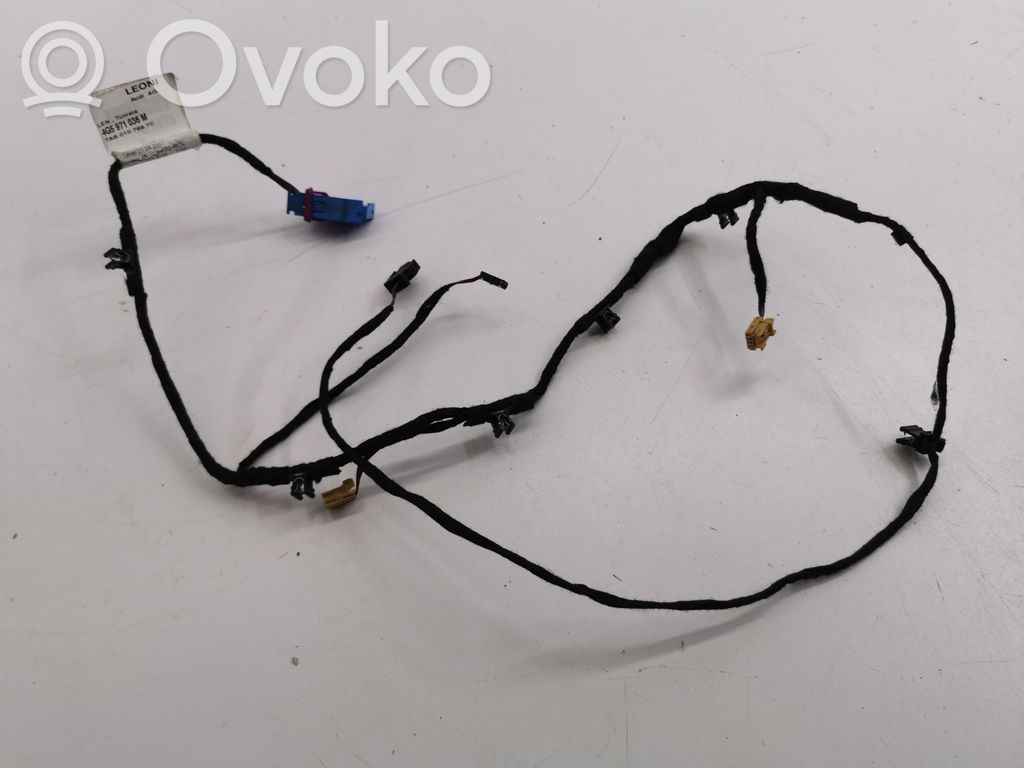 Audi A6 S6 C7 4G Cableado de puerta delantera 