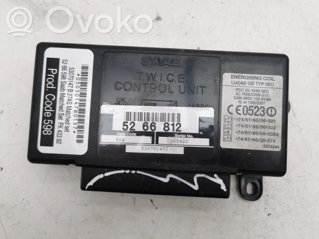 Saab 9-5 Comfort/convenience module 