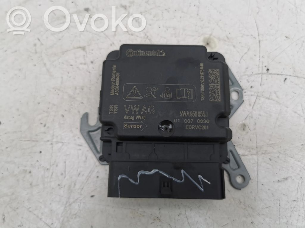 Volkswagen Golf VIII Airbag control unit/module 