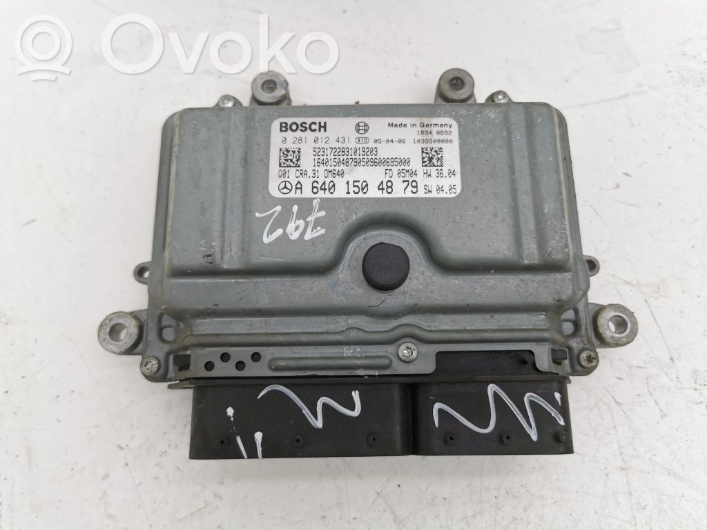 Mercedes-Benz B W245 Engine control unit/module 