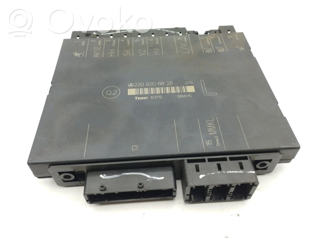 Mercedes-Benz S W220 Modul comandă scaune 