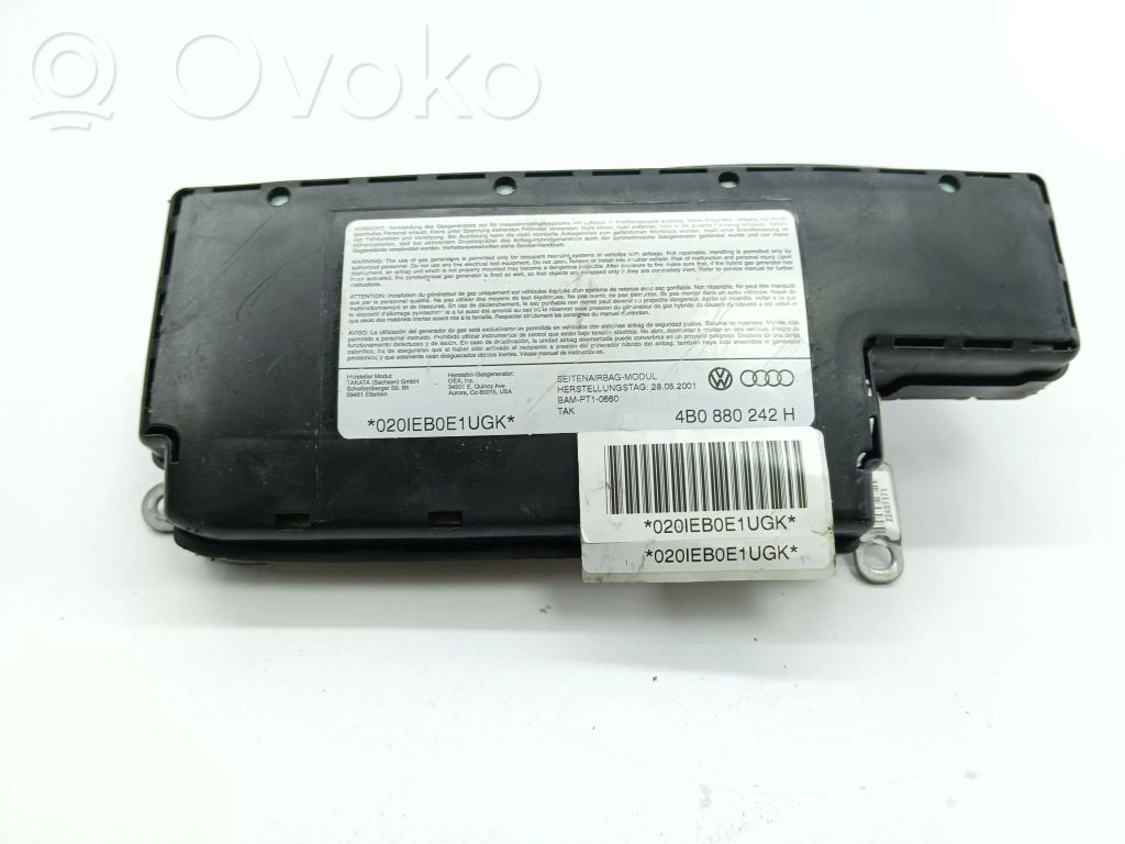 Audi A6 S6 C5 4B Airbag del asiento 