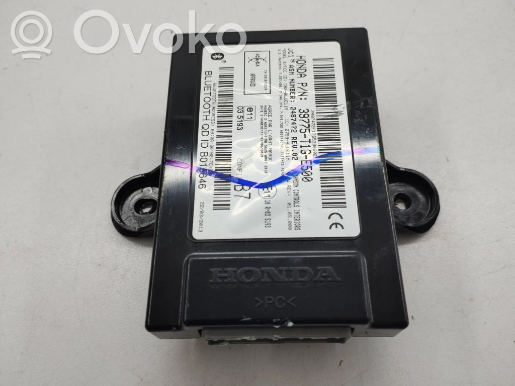 Bluetooth control unit module   39775T1GE500,2487472