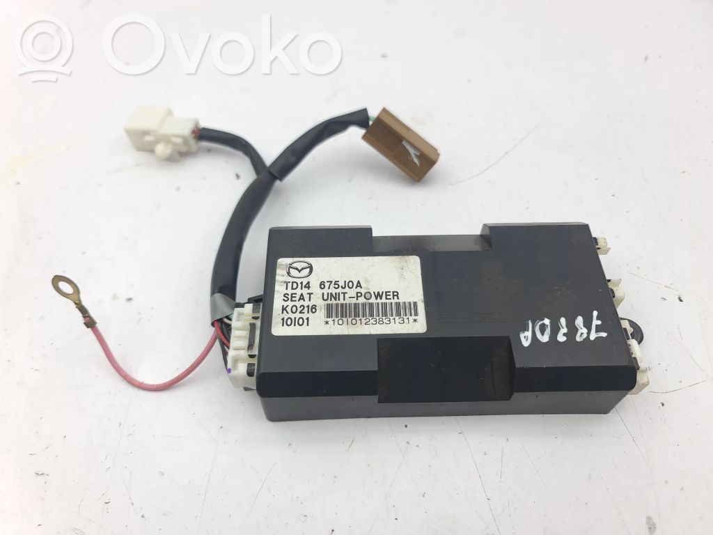 Mazda CX-7 Module de commande de siège 