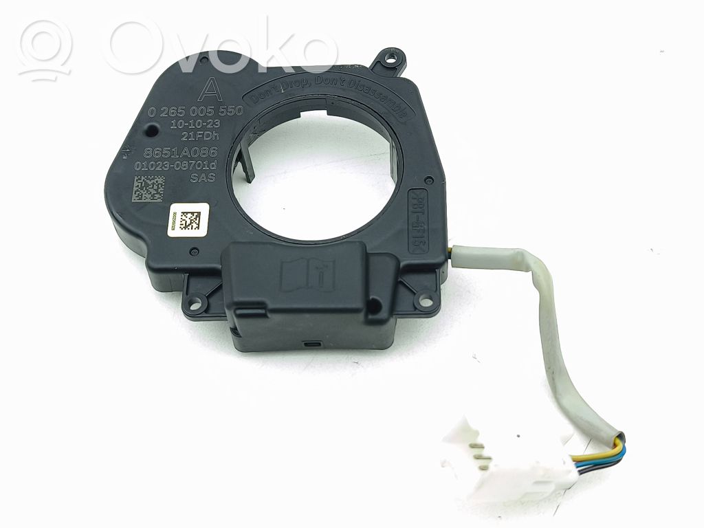 Sensor de ángulo de dirección   8651A086,0265005550,0102308701