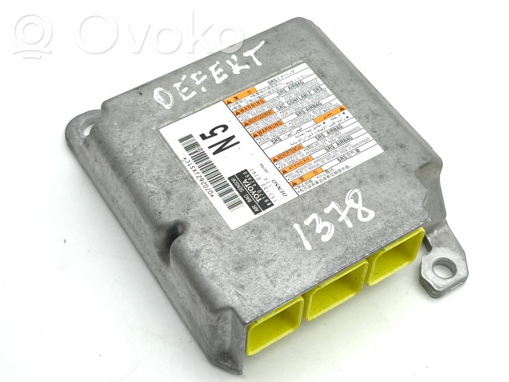 Toyota RAV 4 (XA50) Airbag control unit/module 