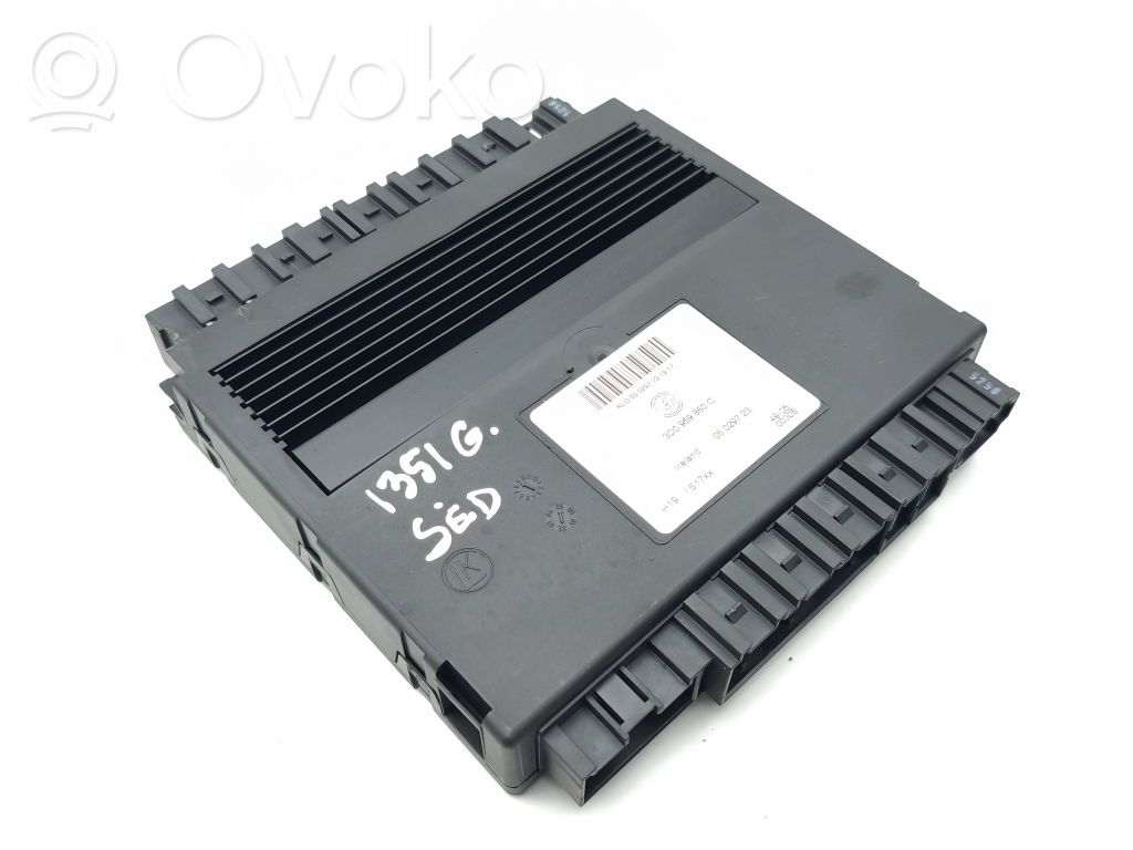 Module de commande de siège   3D0959860C