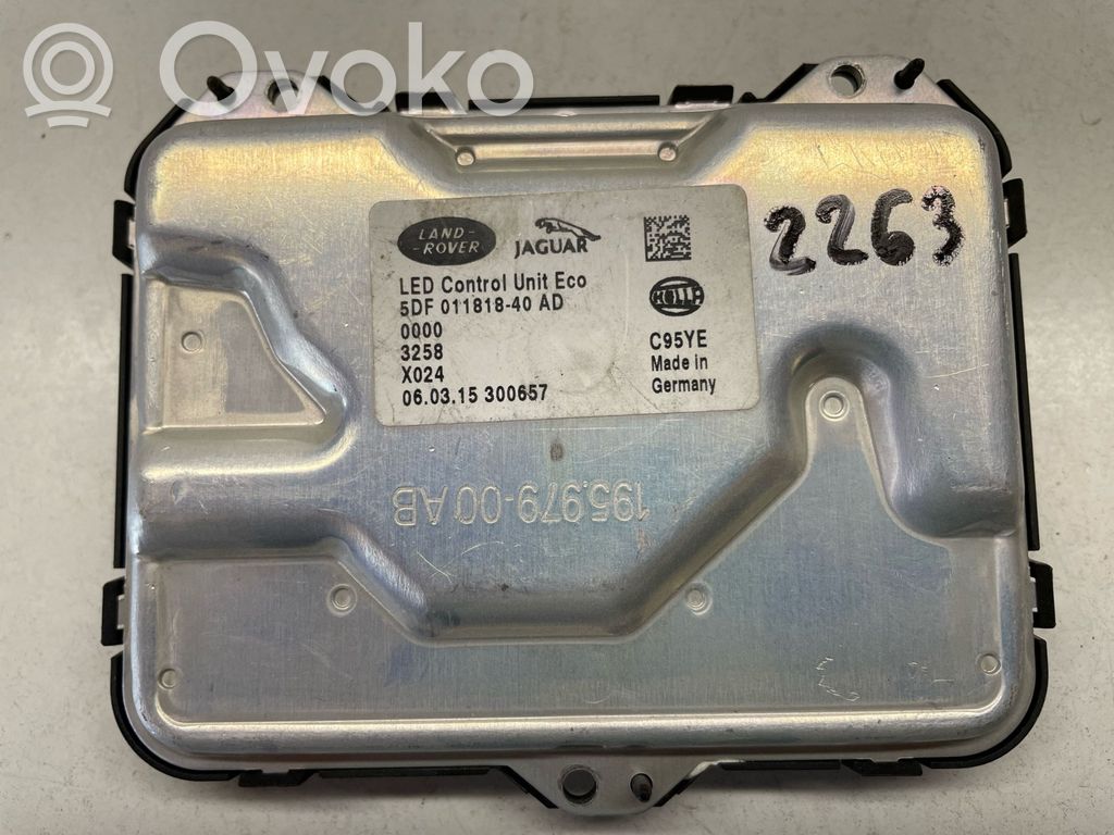 Jaguar F-Pace Headlight ballast module Xenon 