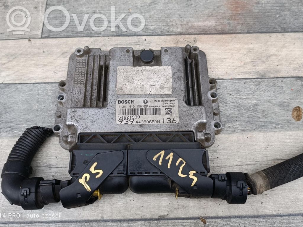 Engine control unit/module ECU   0281015158,0281015158