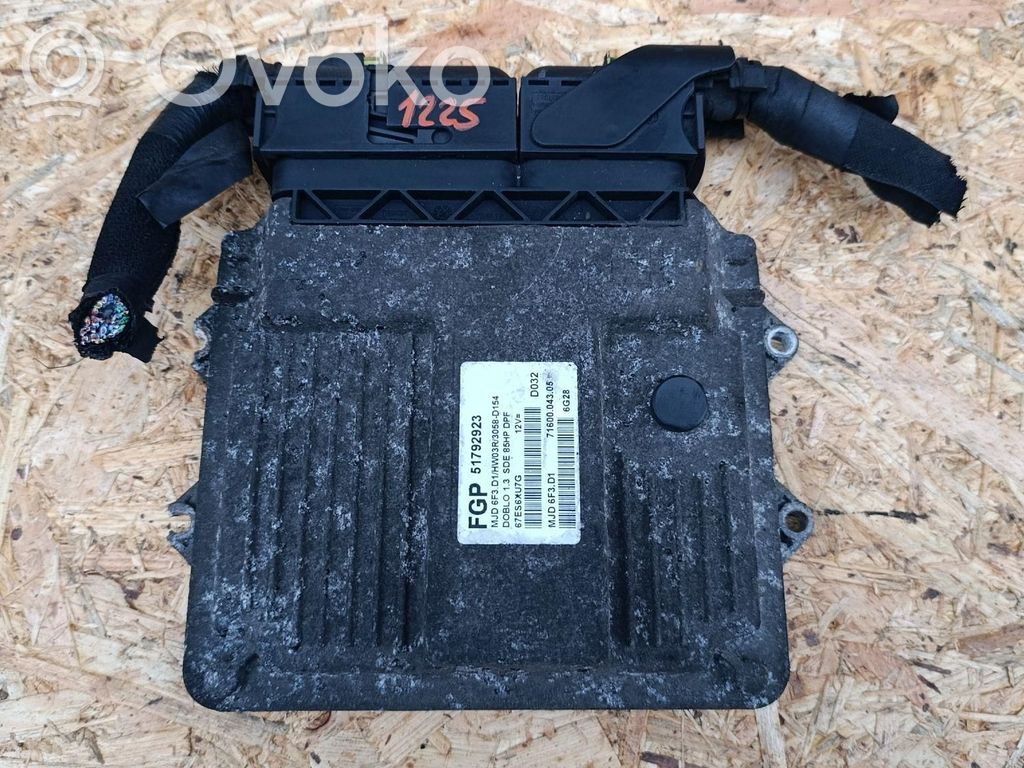 Fiat Doblo Engine control unit/module ECU 